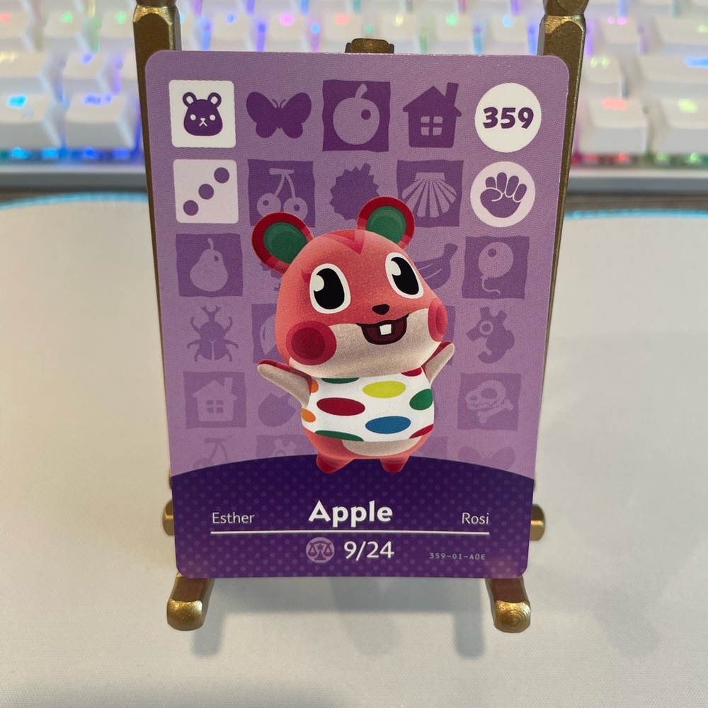 Animal Crossing amiibo Apple 359